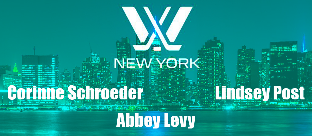 New York goalies: Corinne Schroeder, Lindsey Post, Abbey Levy