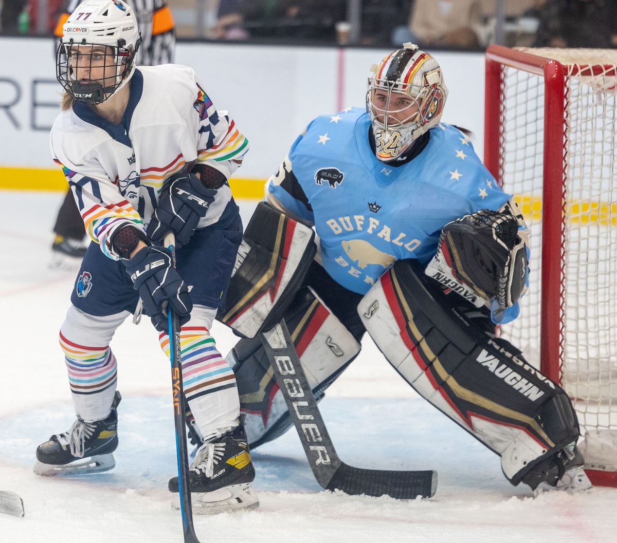 Ex-Beauts Harley, Ganser Thrived with Riveters This Season