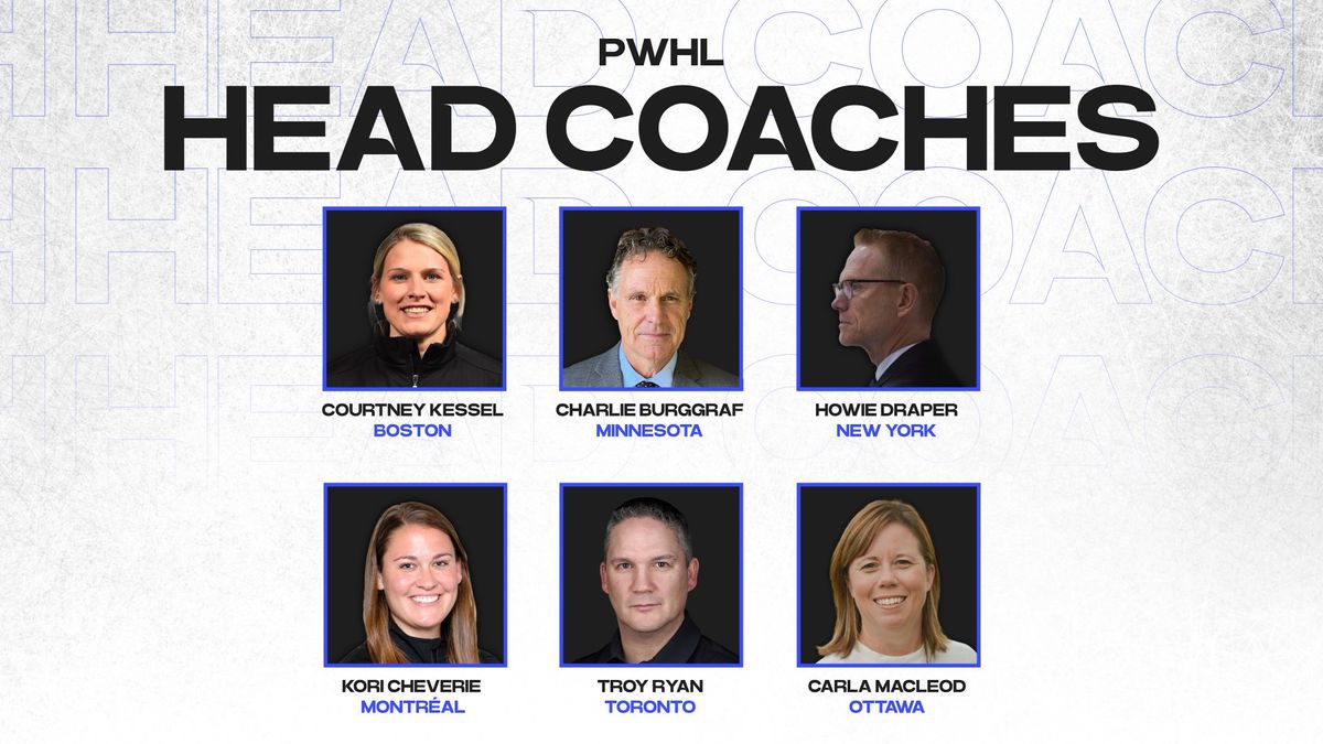 PWHL Announces Head Coaches For Each Team