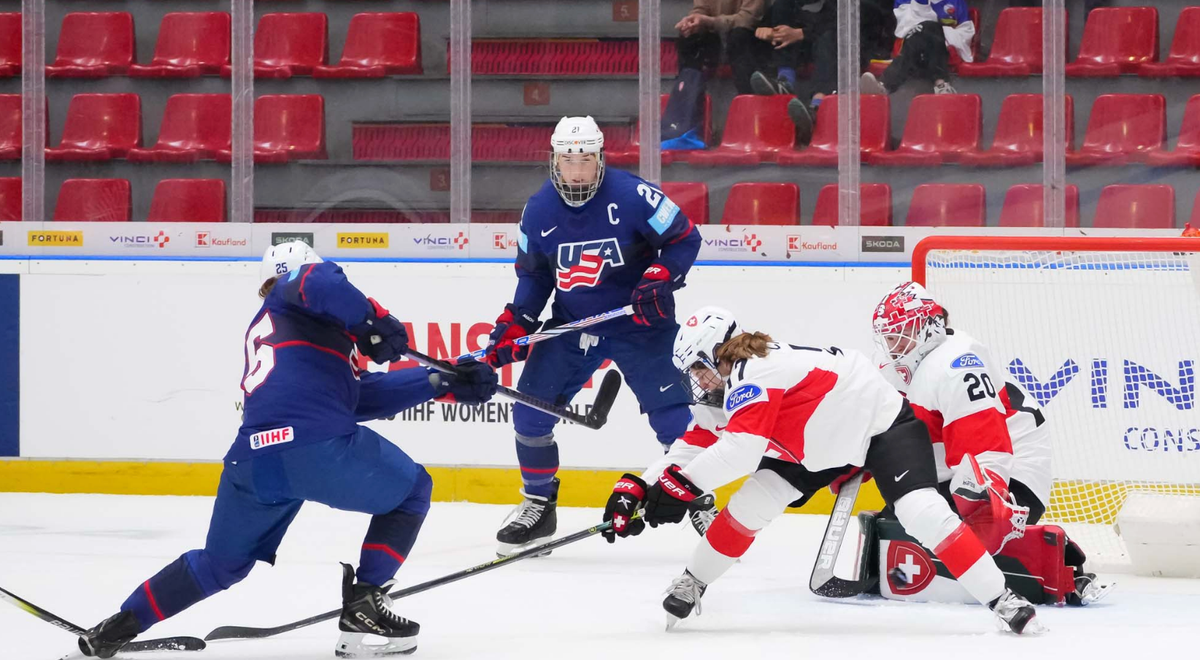 Knight Makes History En Route to 5-0 USA Win Over Switzerland