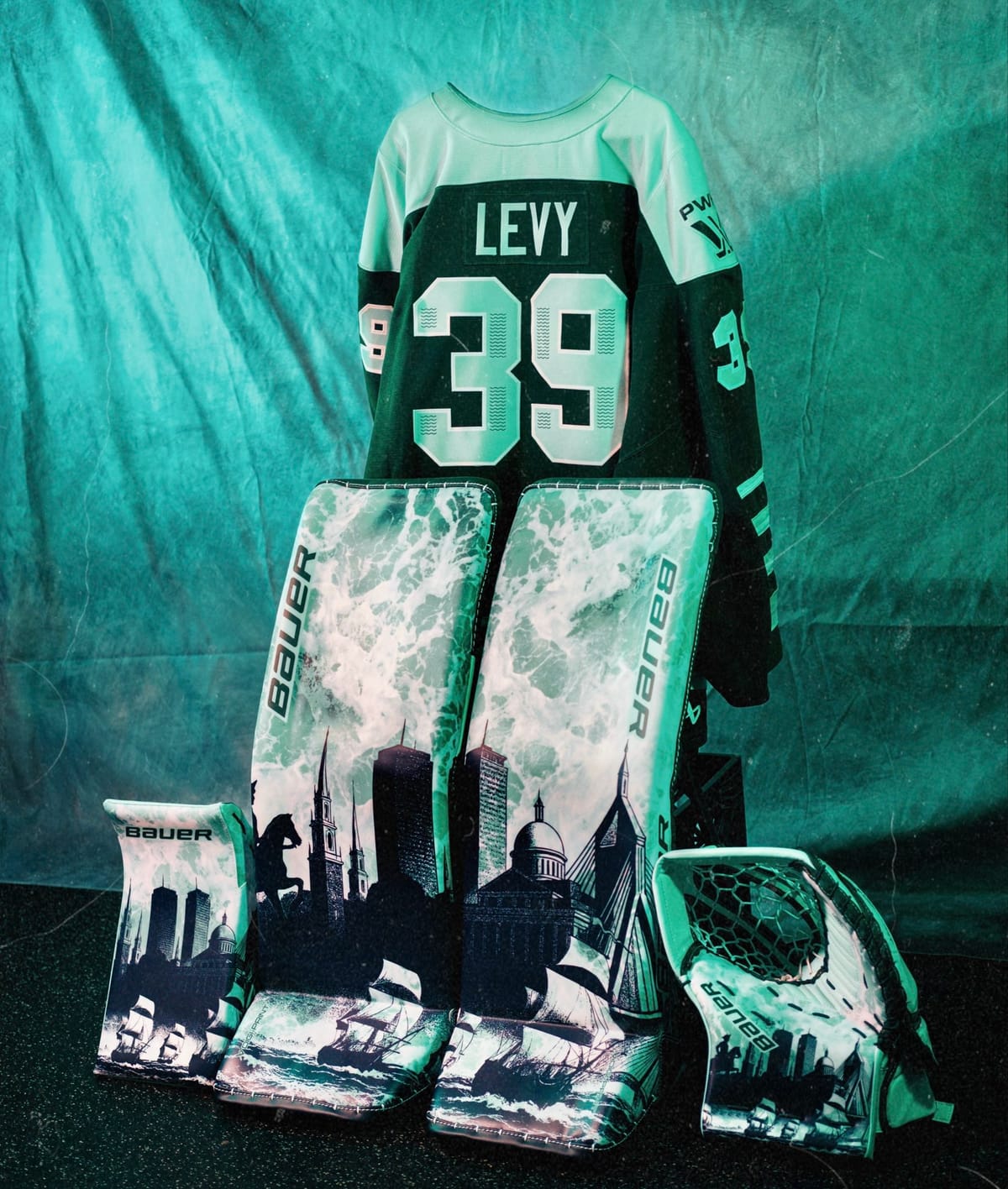 Inside Boston Fleet Goaltender Abbey Levy's Viral Pads
