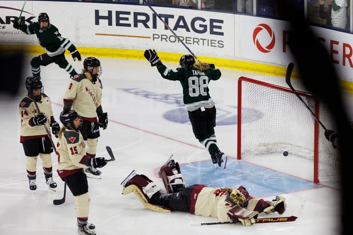 Photo Gallery: PWHL Boston Defeats Montréal in Overtime of Game 3 Semifinal