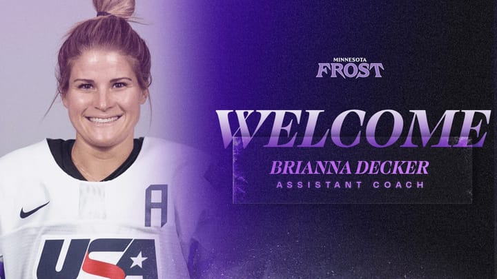 Brianna Decker Announced as Newest Assistant Coach for the Minnesota Frost
