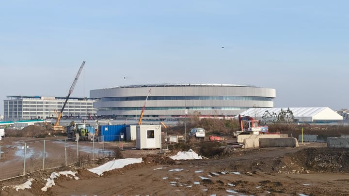 What's Going On With The Hockey Arena At The Olympics?